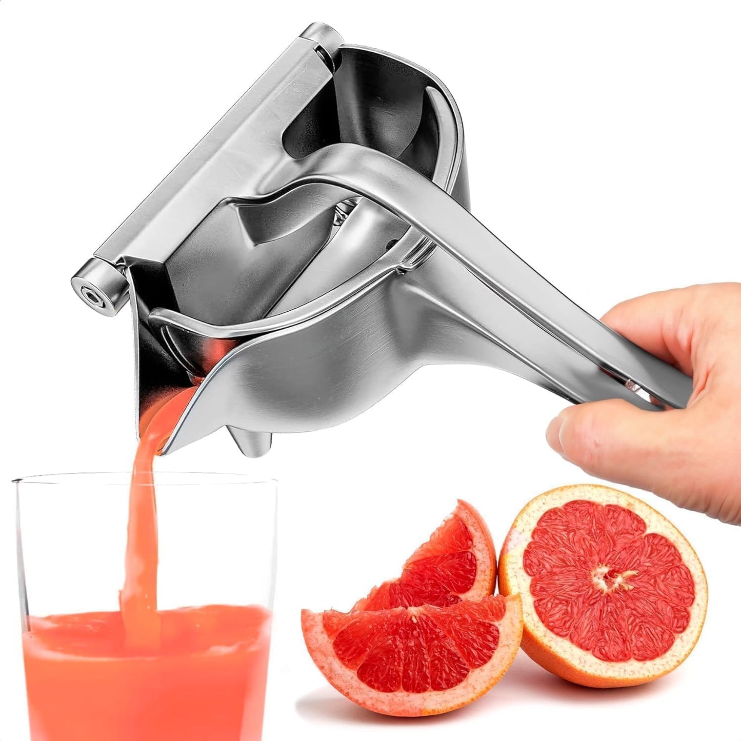 Manual Fruit Juicer Heavy Duty Aluminium Compact